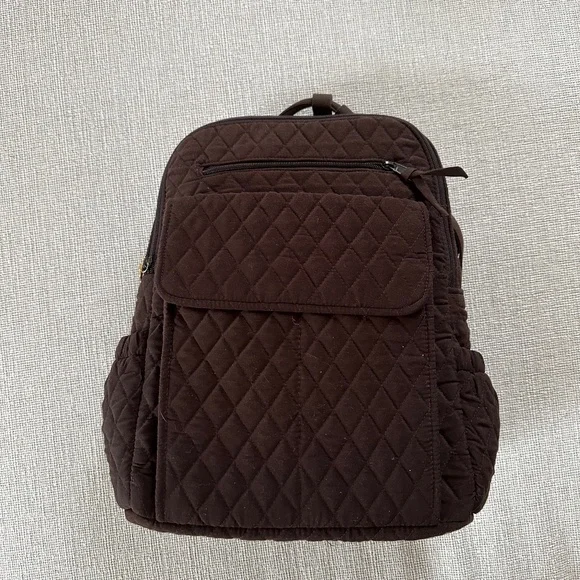 Vera Bradley | Bags | Vera Bradley Dark Brown Quilted  display picture 1